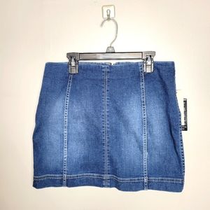 JOLT Denim Lyrca Mini Skirt NWT